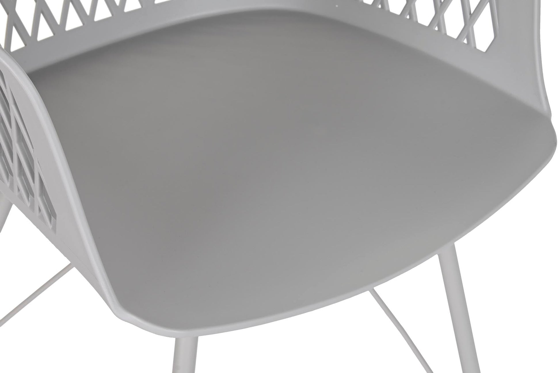 Silla Pp Metal 57X57X80_5 Gris Claro