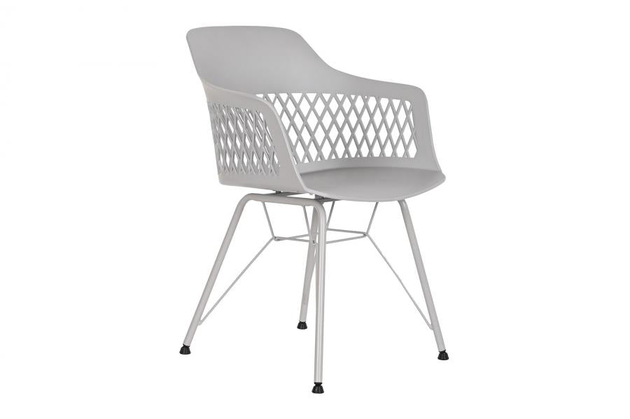 Silla Pp Metal 57X57X80_5 Gris Claro