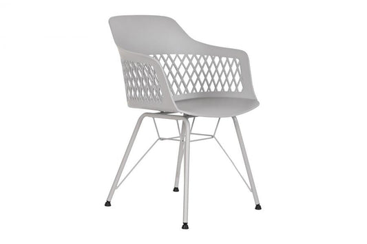 Silla Pp Metal 57X57X80_5 Gris Claro