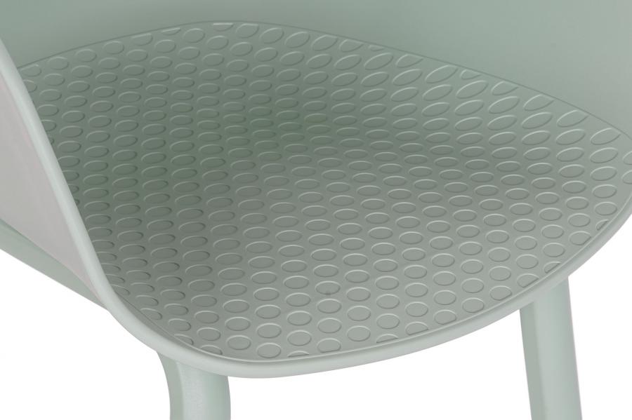 Silla Pp Metal 60X52X78 Verde Menta