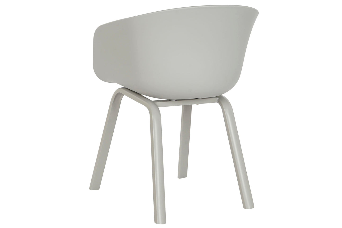 Silla Pp Metal 60X55X78 Gris Claro