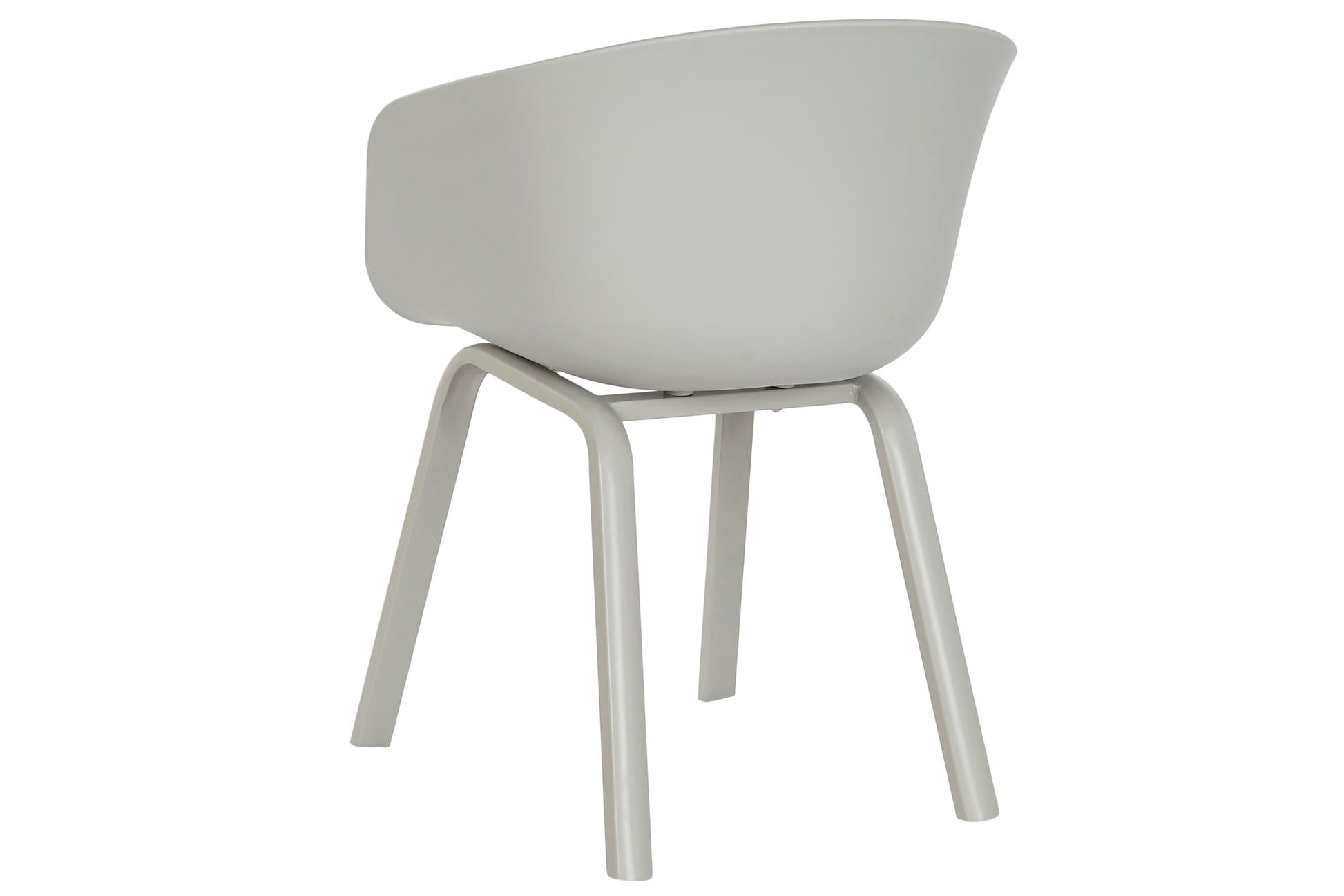 Silla Pp Metal 60X55X78 Gris Claro