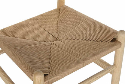 Silla Olmo Fibra 55X46X80 Natural