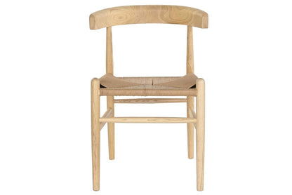 Silla Olmo Fibra 55X46X80 Natural