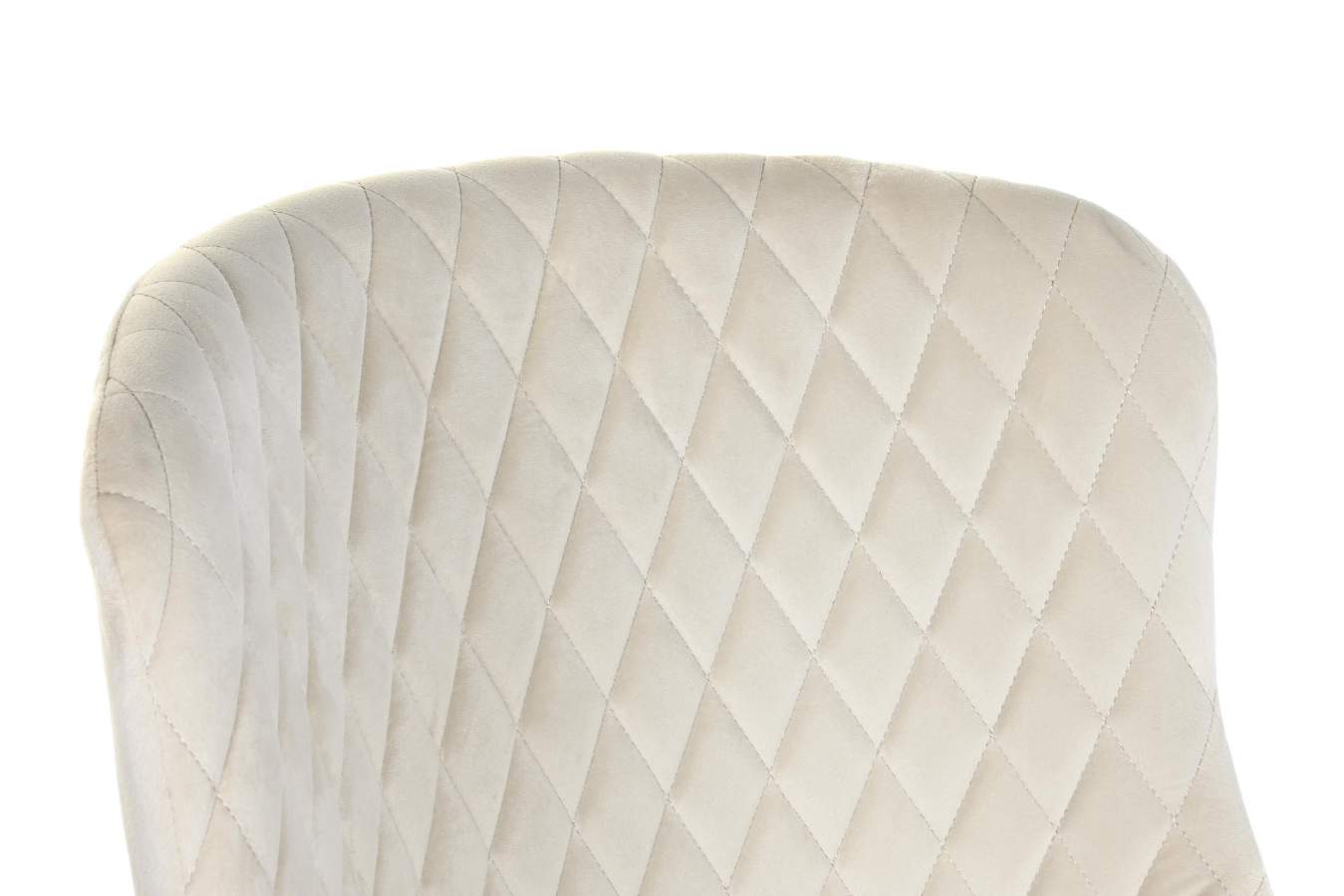 Taburete Poliester Metal 48X55X100 Rombo Beige