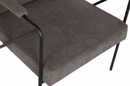 Butaca Poliester Metal 64X69_5X76 Gris