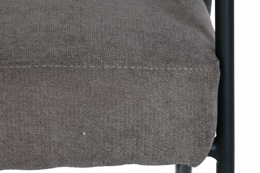 Butaca Poliester Metal 64X69_5X76 Gris