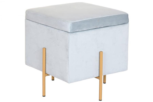 Reposapies Poliester Metal 45X45X45 Tapa