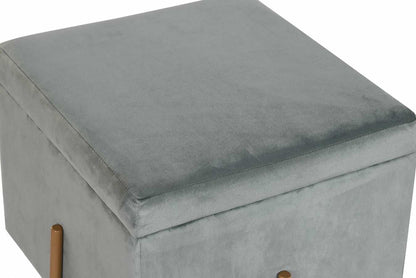 Reposapies Poliester Metal 45X45X45 Tapa