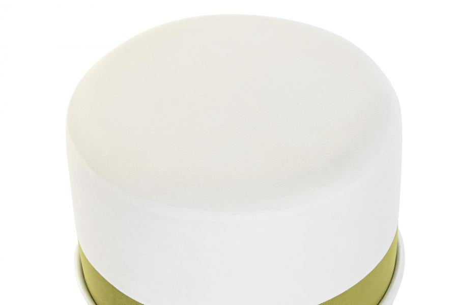 Reposapies Metal Poliester 40X40X40 Blanco
