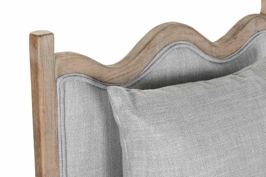Sillon Abeto Poliester 70X73X88 Gris Claro