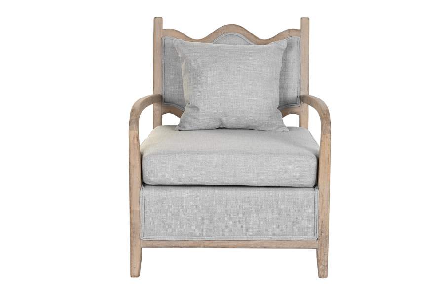 Sillon Abeto Poliester 70X73X88 Gris Claro