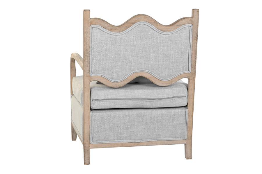 Sillon Abeto Poliester 70X73X88 Gris Claro
