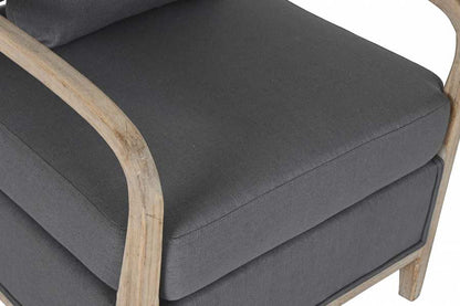 Butaca Abeto Poliester 70X70X88 Gris Oscuro