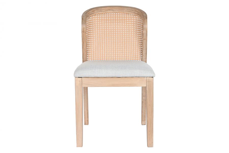 Silla Abeto Poliester 46X61X86 Gris Claro