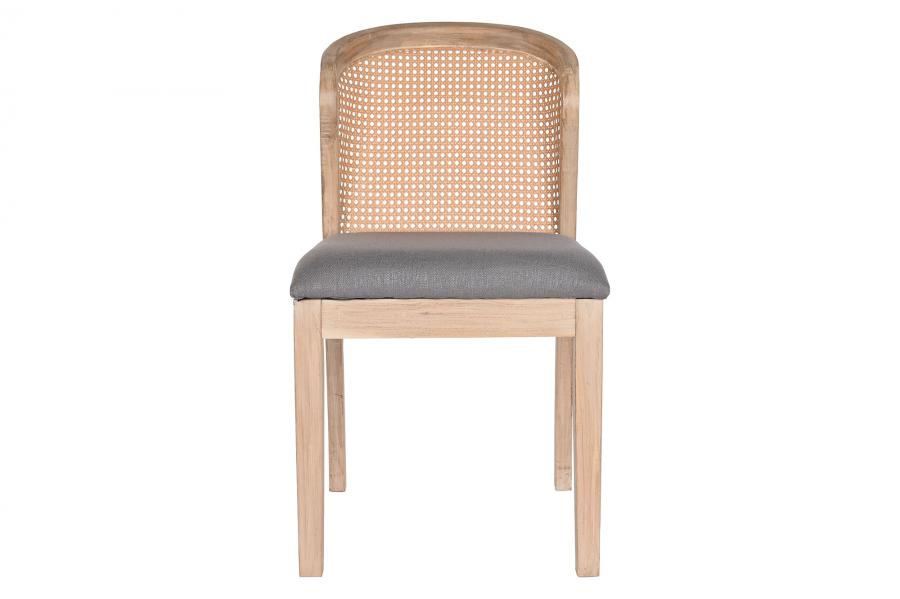 Silla Abeto Poliester 46X61X86 Gris Oscuro