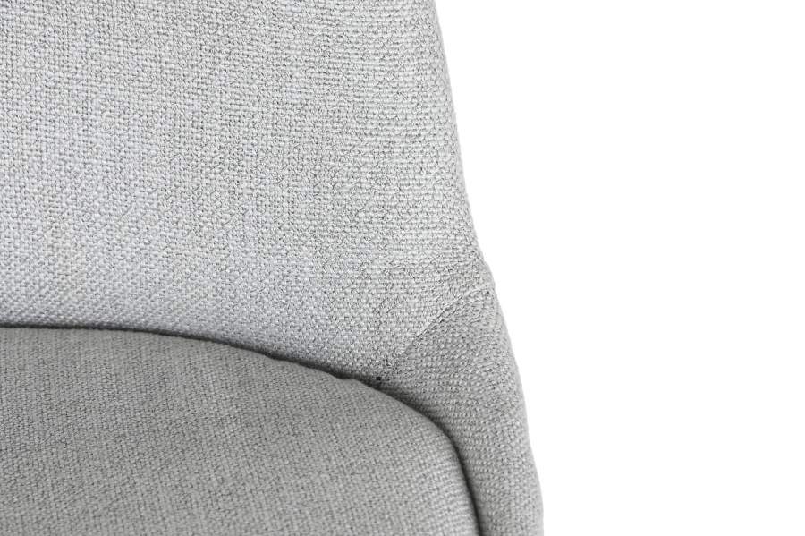 Silla Roble Poliester 48X55X84 Gris Claro