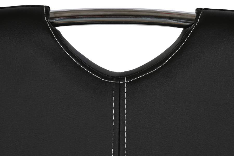 Silla Metal Pu 59X45X102 Negro