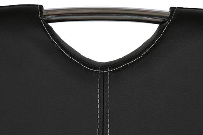 Silla Metal Pu 59X45X102 Negro