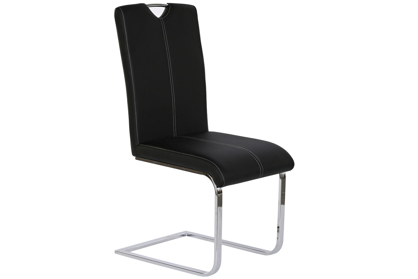 Silla Metal Pu 59X45X102 Negro