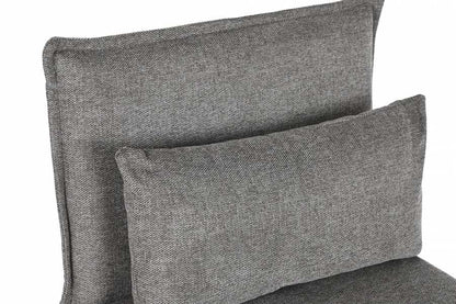Sillon Poliester Metal 66X78X75 Con Cojin Gris