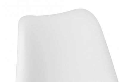 Silla Pp Pu 48X55X83 Acolchado Blanco