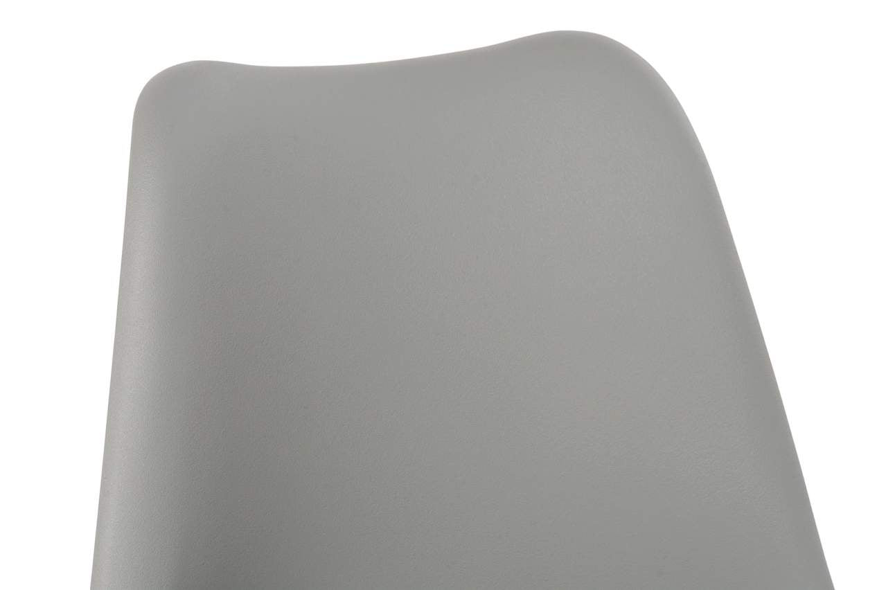 Silla Pp Pu 48X55X83 Acolchado Gris