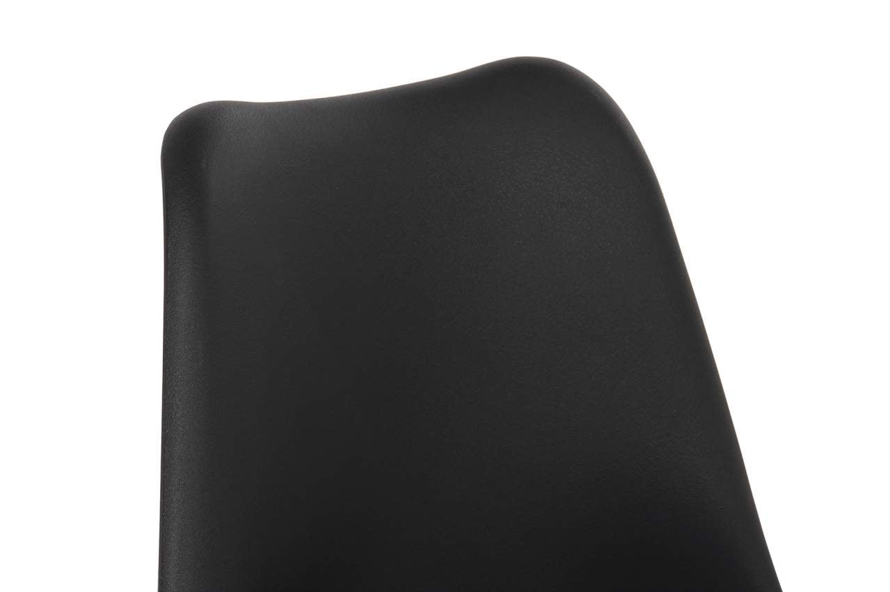Silla Pp Pu 48X55X83 Acolchado Negro