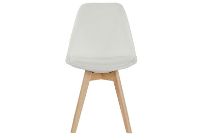 Silla Poliester Haya 48X56X83 Acolchado Blanco