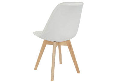 Silla Poliester Haya 48X56X83 Acolchado Blanco