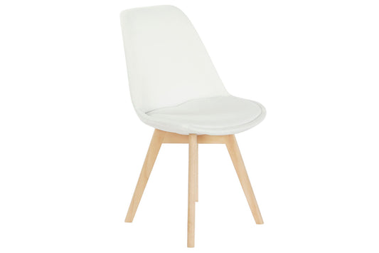 Silla Poliester Haya 48X56X83 Acolchado Blanco