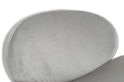 Silla Poliester Metal 62X58X73 Terciopelo