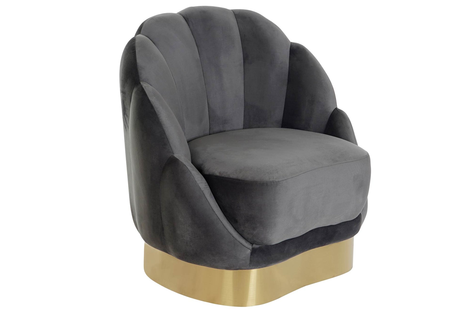 Butaca Poliester Metal 86X80X85 Gris Oscuro