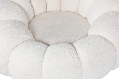 Sillon Poliester 98X97X62 Giratorio Borreguito