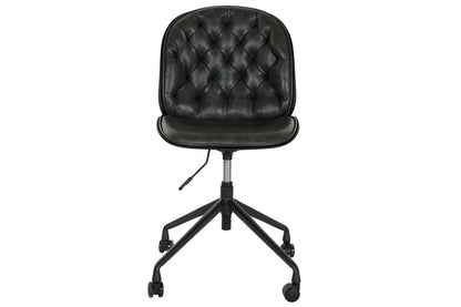 Silla Pp Metal 47_5X57_5X83 89 Ruedas Negro