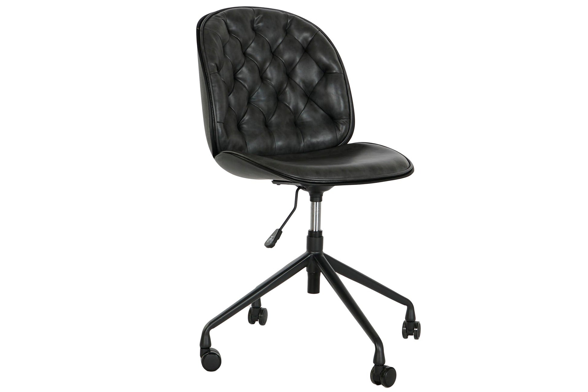 Silla Pp Metal 47_5X57_5X83 89 Ruedas Negro