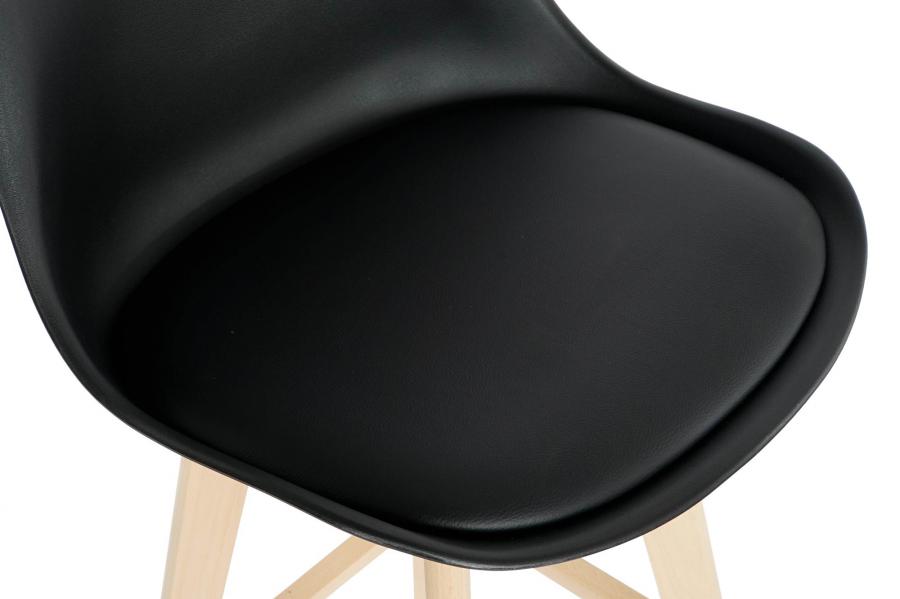 Taburete Haya Pu 57_5X50_5X109 Negro