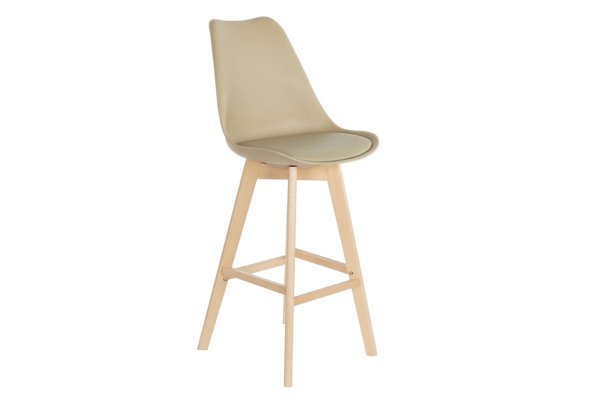 Taburete Haya Pu 48_5X55X109 Beige