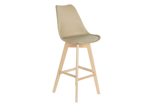 Taburete Haya Pu 48_5X55X109 Beige