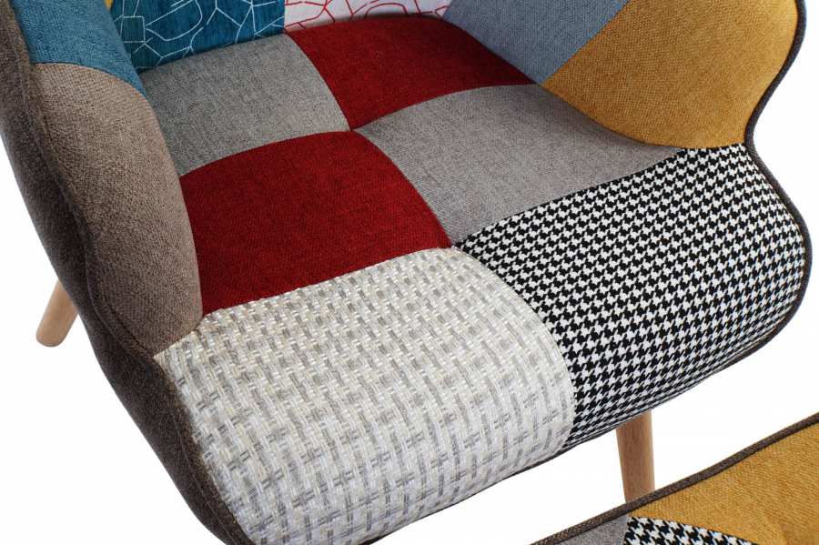 Sillon Set 2 Lino Hevea / Rubberwood 70X73X100