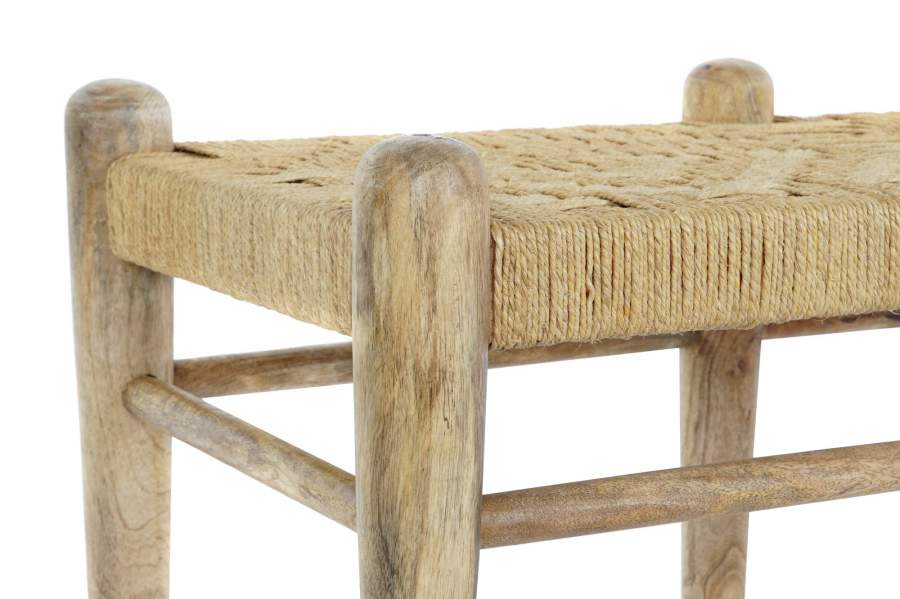 Descalzadora Mango Ratan 102X45X41 Natural