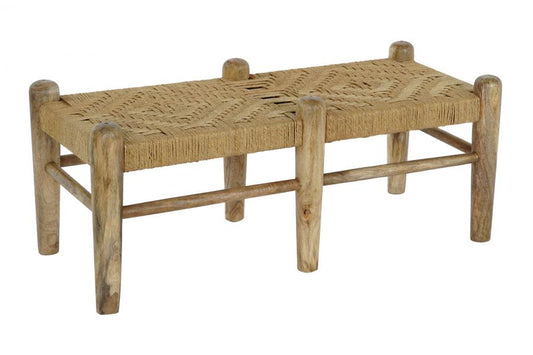 Descalzadora Mango Ratan 102X45X41 Natural