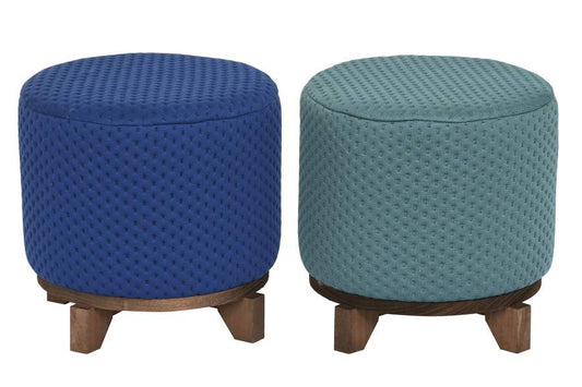 Reposapies Poliester Madera 30X30X30 2 Surt.