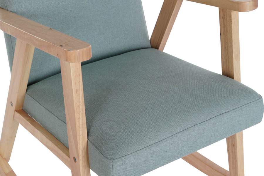 Mecedora Haya 81X58X90 Mecedora Poliester Madera