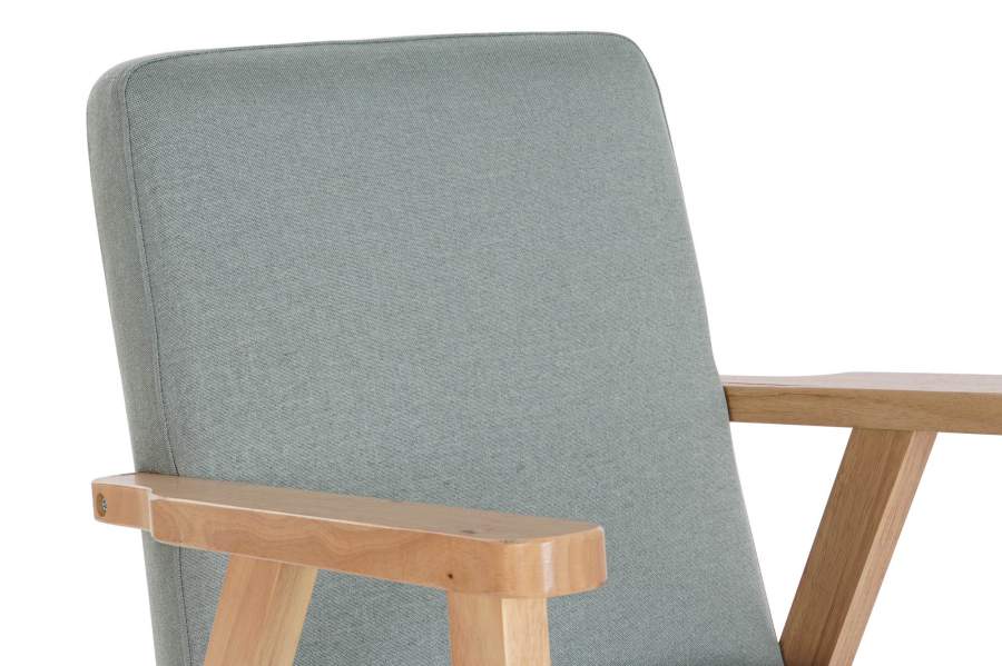 Mecedora Haya 81X58X90 Mecedora Poliester Madera