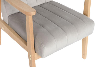 Sillon Poliester Pino 63X68X81 Gris