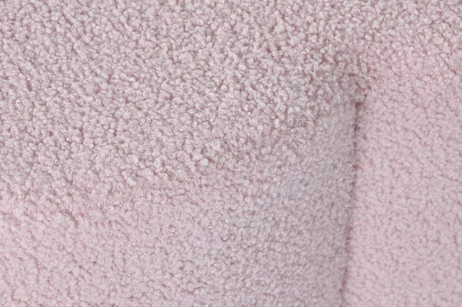 Reposapies Poliester 53X53X40 Borreguito Rosa