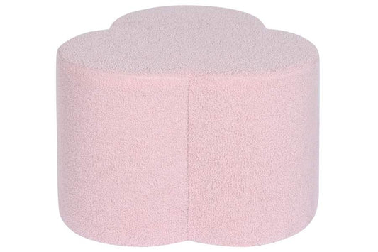 Reposapies Poliester 53X53X40 Borreguito Rosa