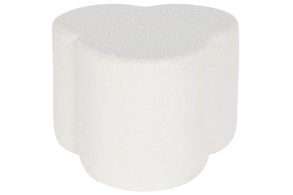 Reposapies Poliester 53X53X40 Borreguito Blanco