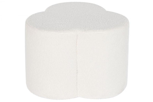 Reposapies Poliester 53X53X40 Borreguito Blanco